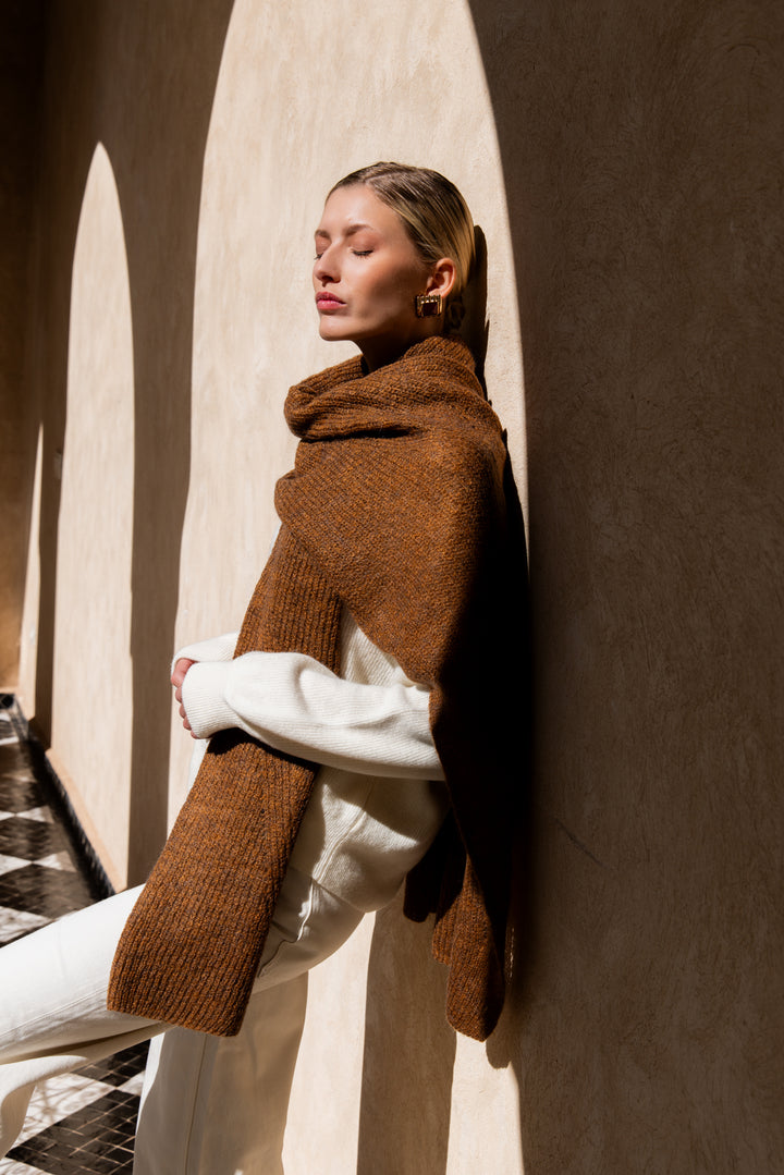 Dames sjaal | Jille Toffee Cream
