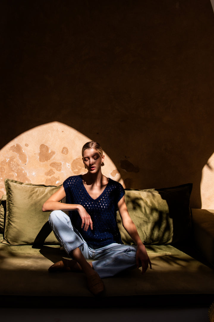 Debardeur Elodie blue