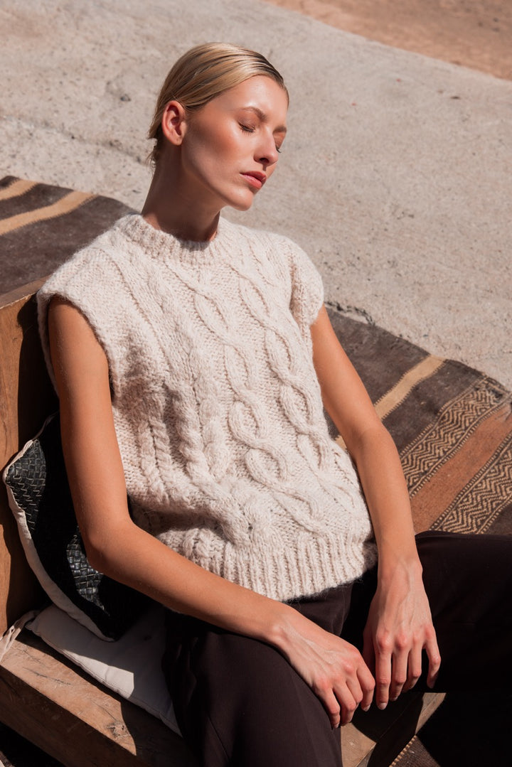Pull Veronique beige