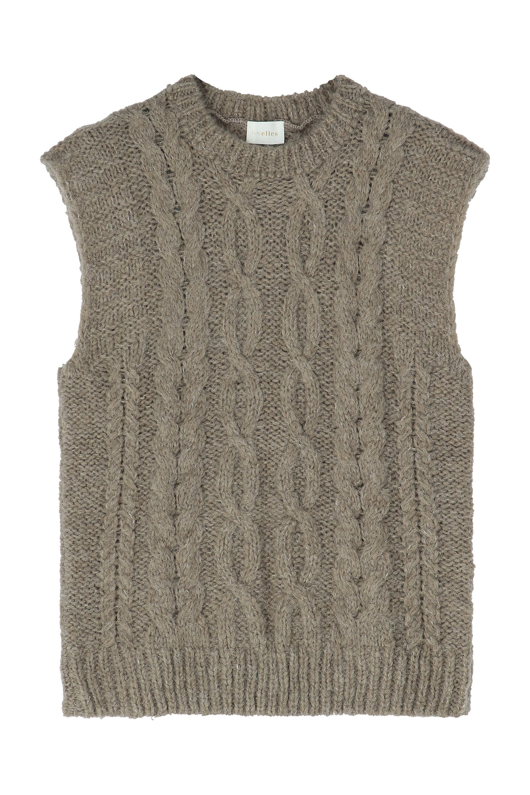 Debardeur alpaca Veronique Granite Mist