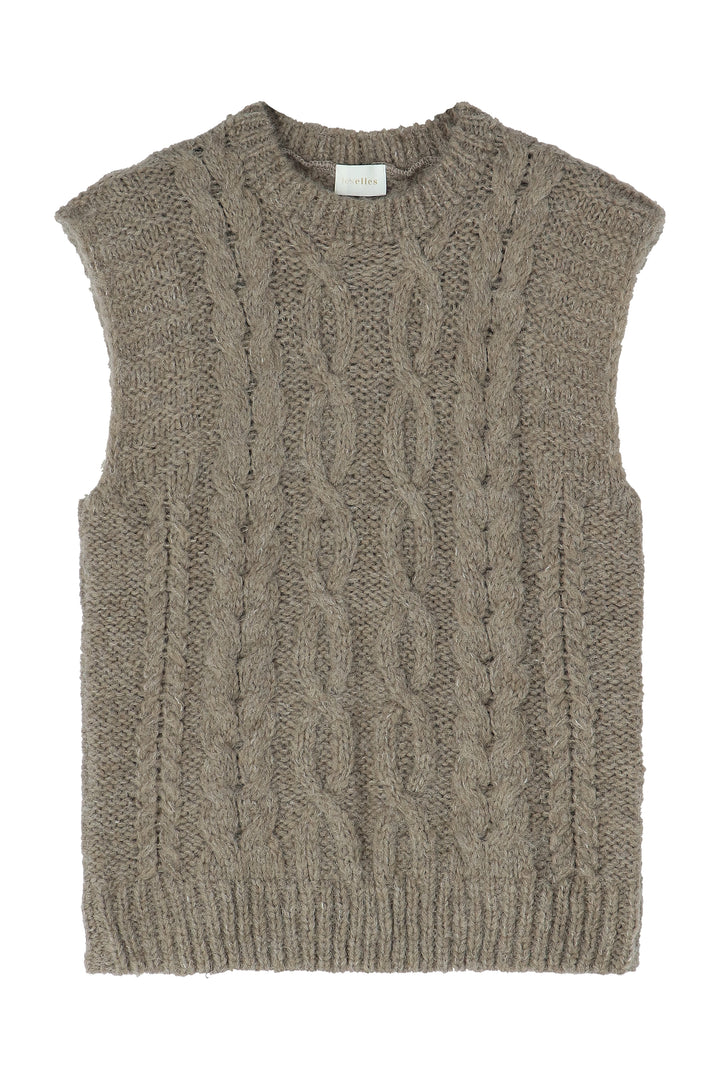 Debardeur alpaca Veronique Granite Mist
