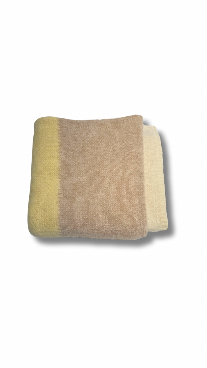 Celeste Dames Sjaal Alpaca colorblock