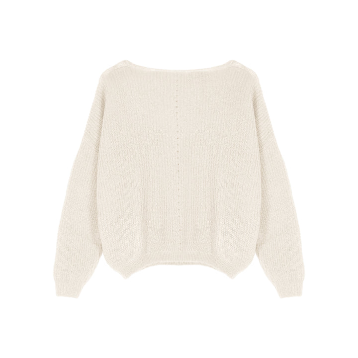 Dames pull mohair | Juliette  milk