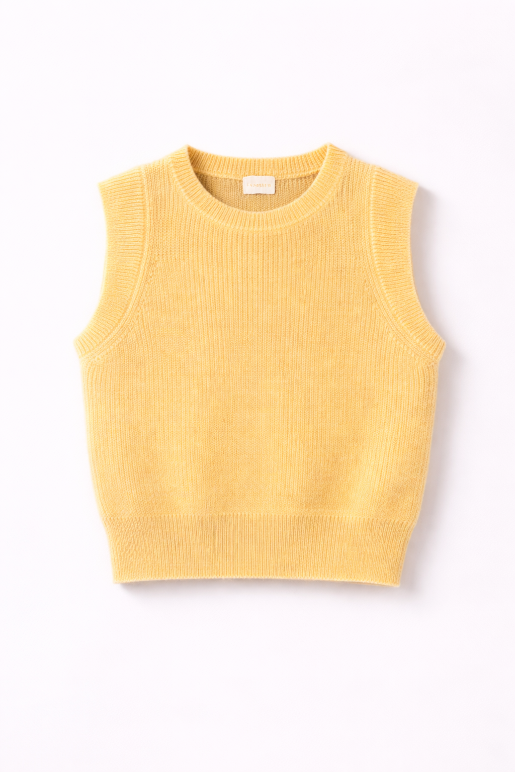 Pull femme en mohair Virginie butter yellow