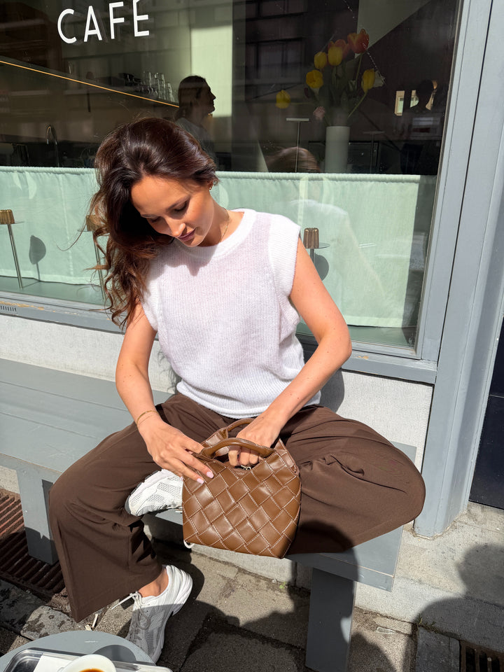 Dames pull kidmohair Virginie off white