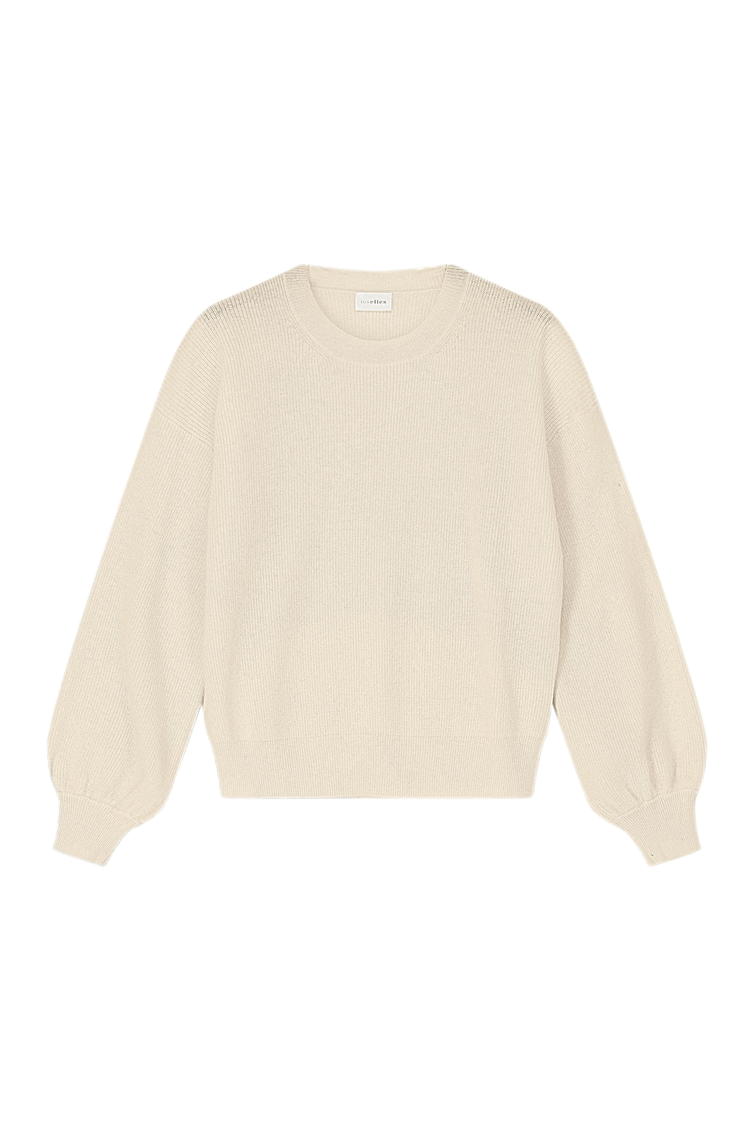 Pull Britt à col rond en mélange de cachemire et de laine