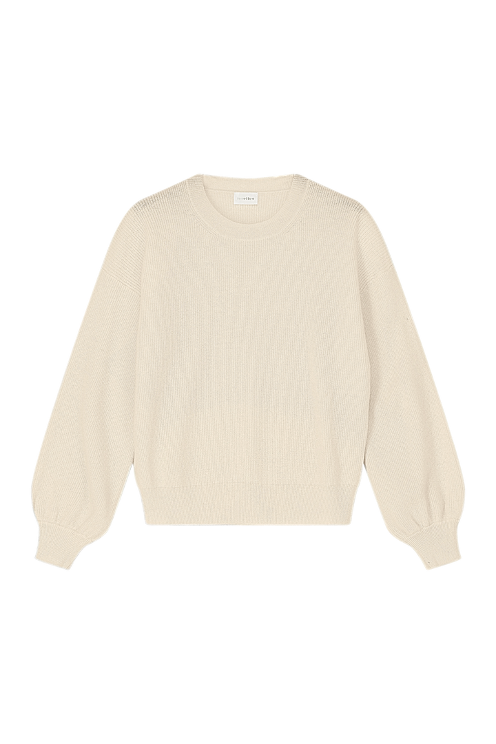 Pull Britt à col rond en mélange de cachemire et de laine