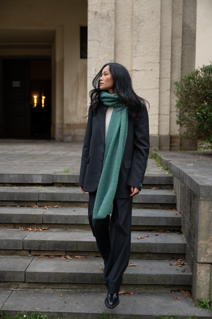 Jille Green Earth Scarf